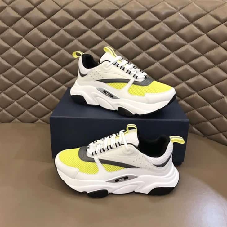 B22 SNEAKER TECHNICAL MESH WITH AND CALFSKIN   CD97 - DEEPREPS