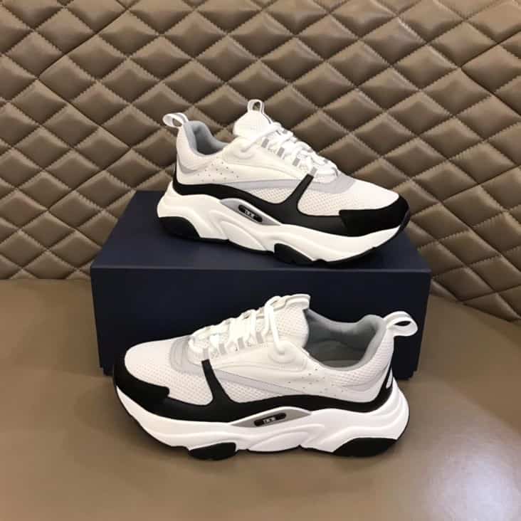 B22 SNEAKER TECHNICAL MESH WITH AND CALFSKIN   CD115 - DEEPREPS