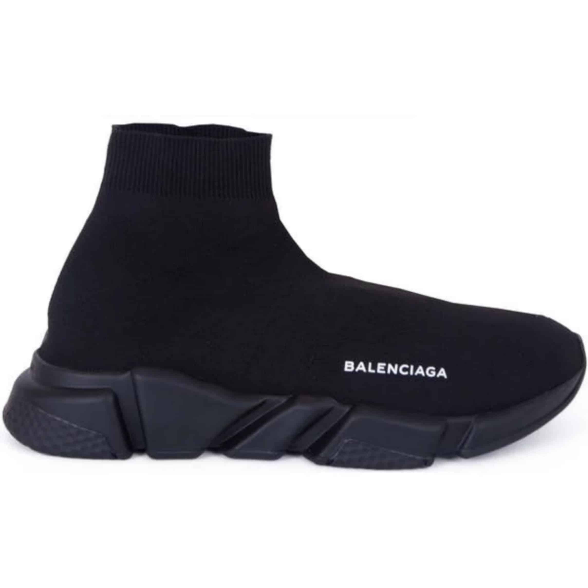 BALENCIAGA SPEED TRAINER TRIPLE BLACK   BB11 - DEEPREPS