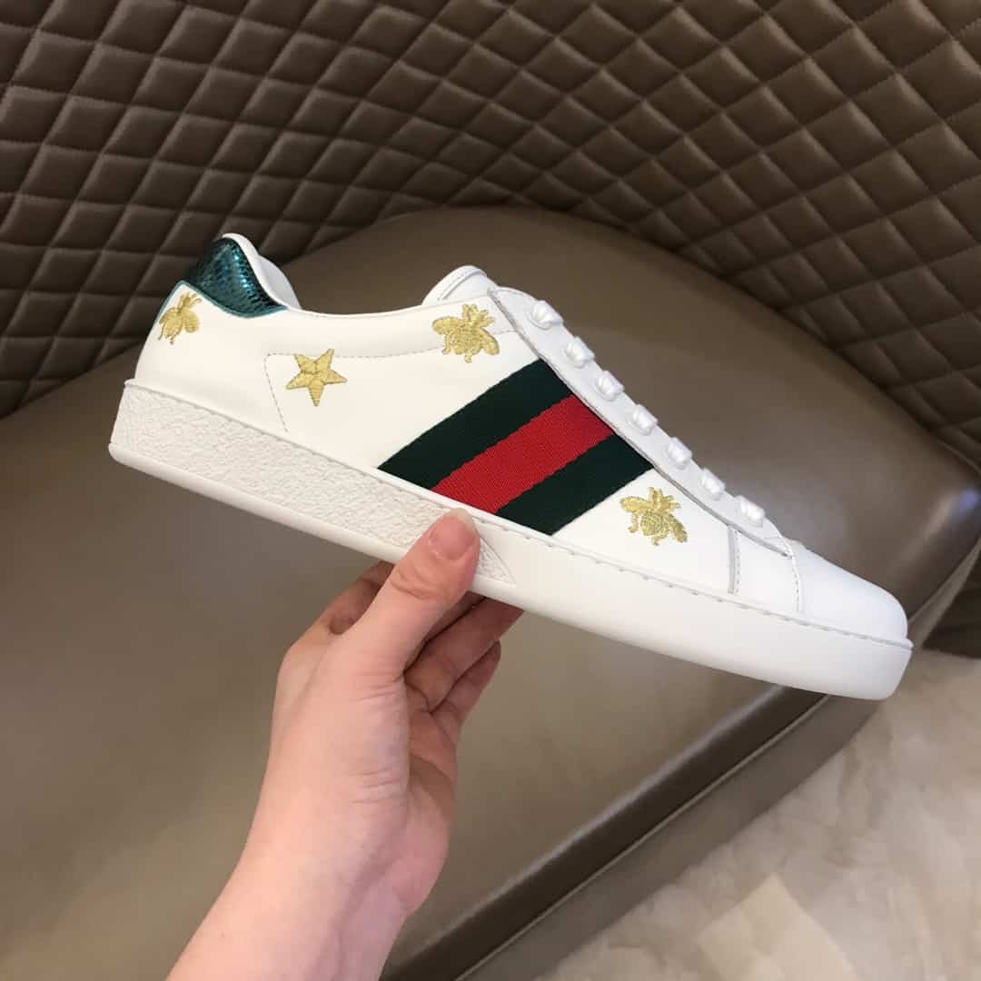 GUCCI ACE BEE STAR SNEAKERS   GC31 - DEEPREPS