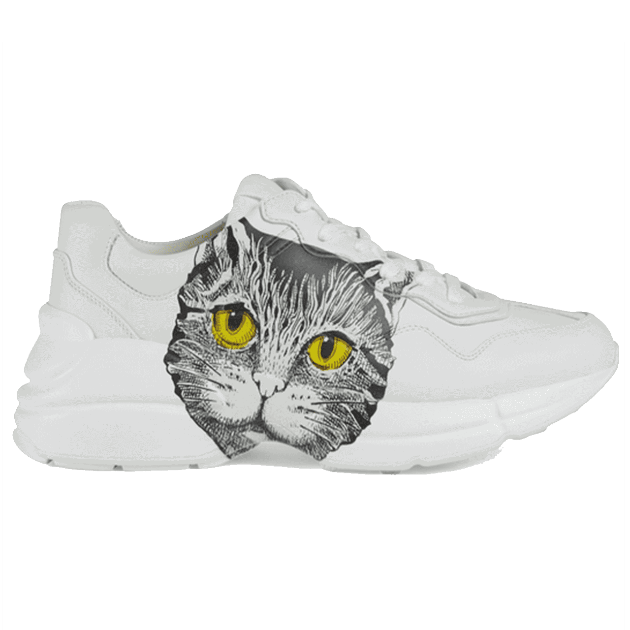 GUCCI RHYTON SNEAKER WITH MYSTIC CAT - DEEPREPS