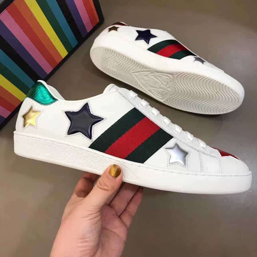 GUCCI ACE STAR SNEAKER   GC19 - DEEPREPS