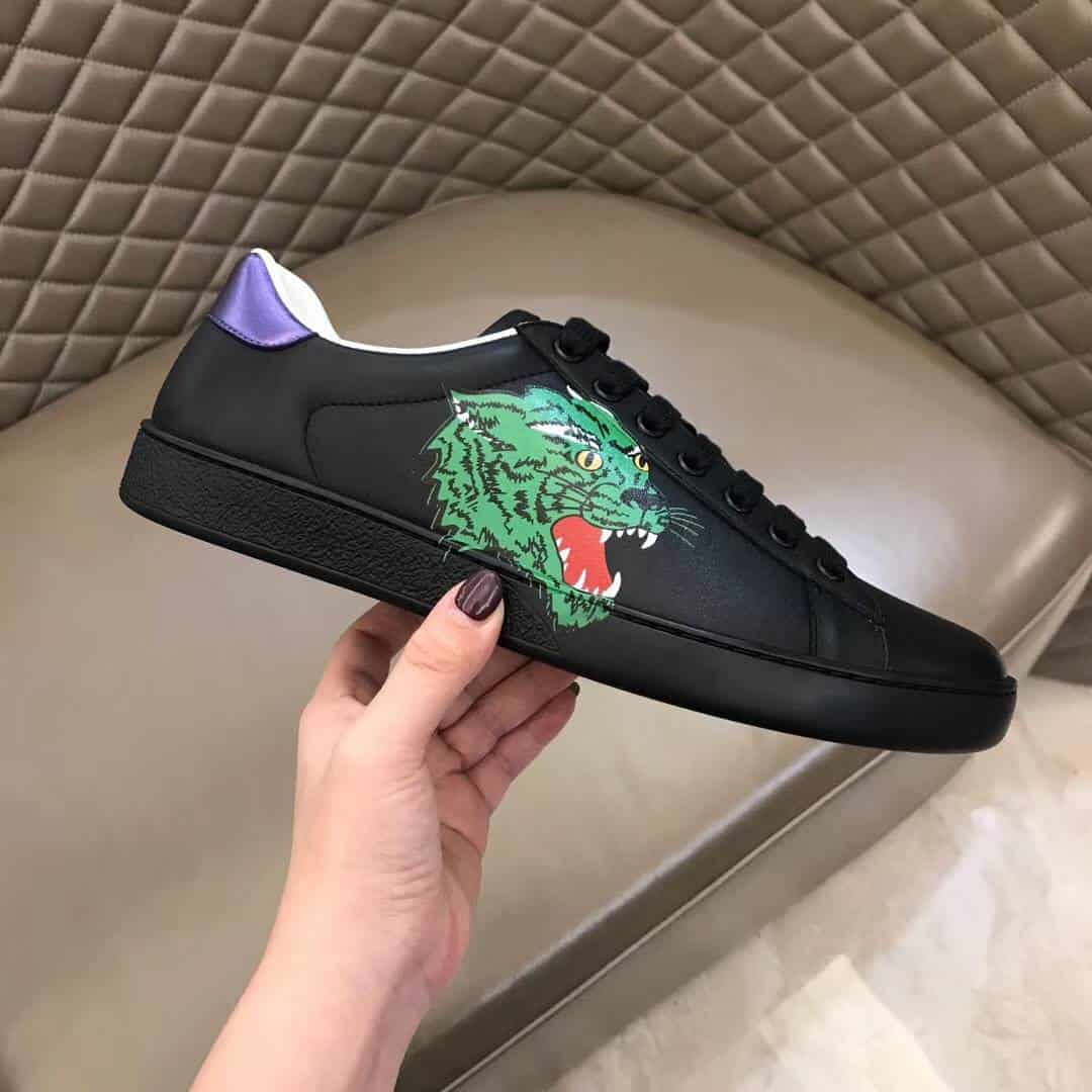 GUCCI ACE PANTHER SNEAKER   GC7 - DEEPREPS