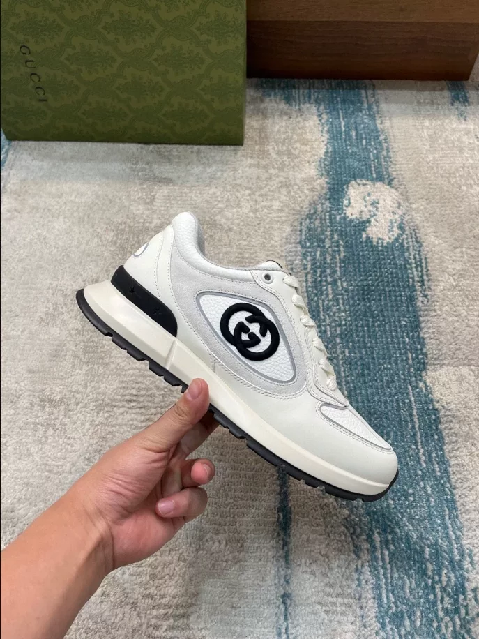 GUCCI MEN S LEATHER SNEAKER   GC201 - DEEPREPS