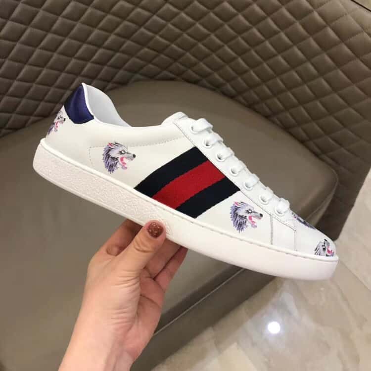 GUCCI ACE WOFT PRINT SNEAKER   GC17 - DEEPREPS