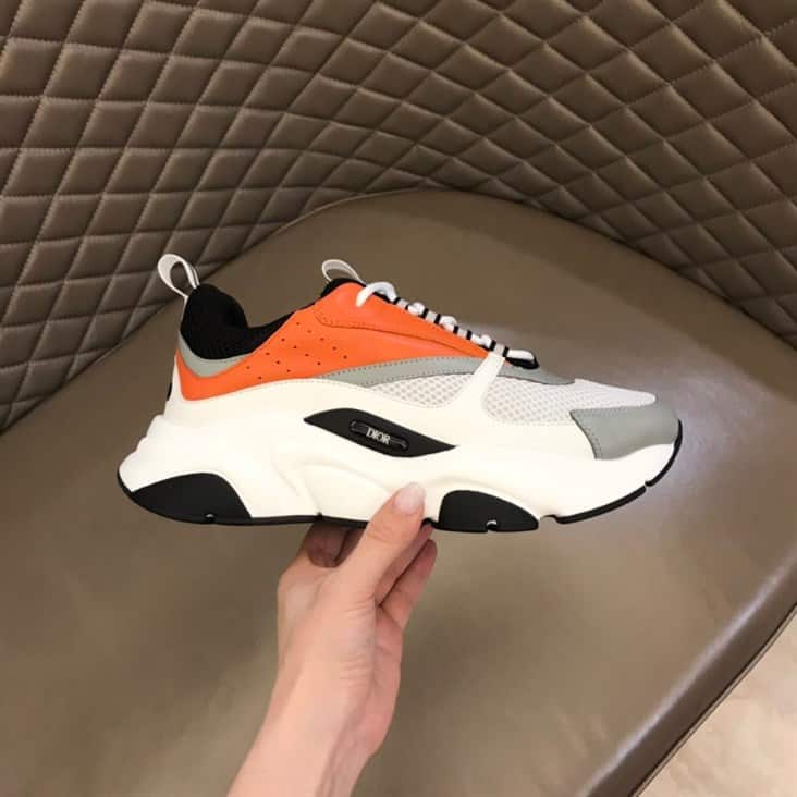 B22 SNEAKER TECHNICAL MESH WITH AND CALFSKIN   CD105 - DEEPREPS