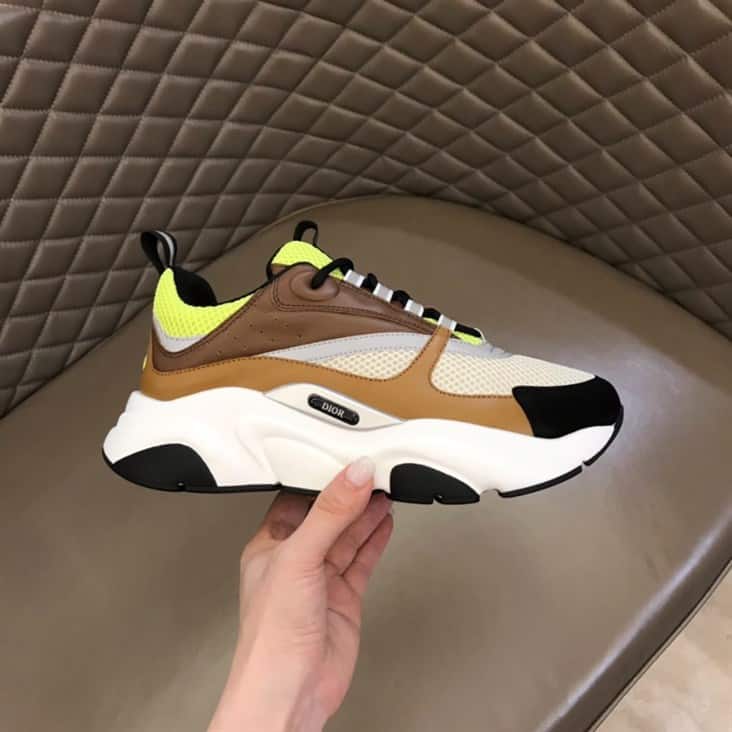 B22 SNEAKER TECHNICAL MESH WITH AND CALFSKIN   CD104 - DEEPREPS