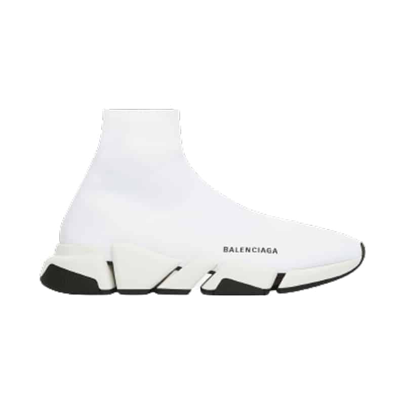 BALENCIAGA SPEED 2.0 SNEAKER IN WHITE   BB143 - DEEPREPS