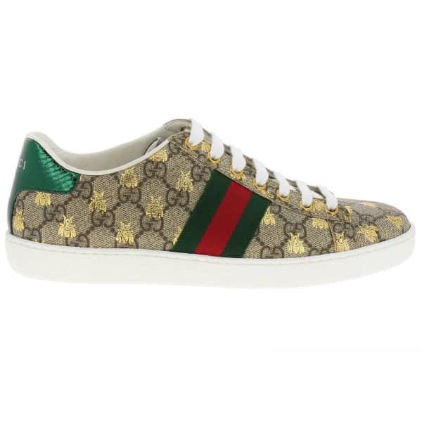 GUCCI ACE GG SUPREME SNEAKER WITH BEES   GC32 - DEEPREPS