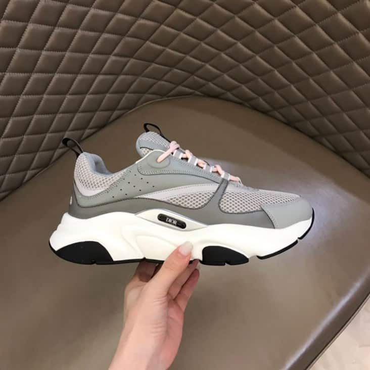 B22 SNEAKER TECHNICAL MESH WITH AND CALFSKIN   CD114 - DEEPREPS