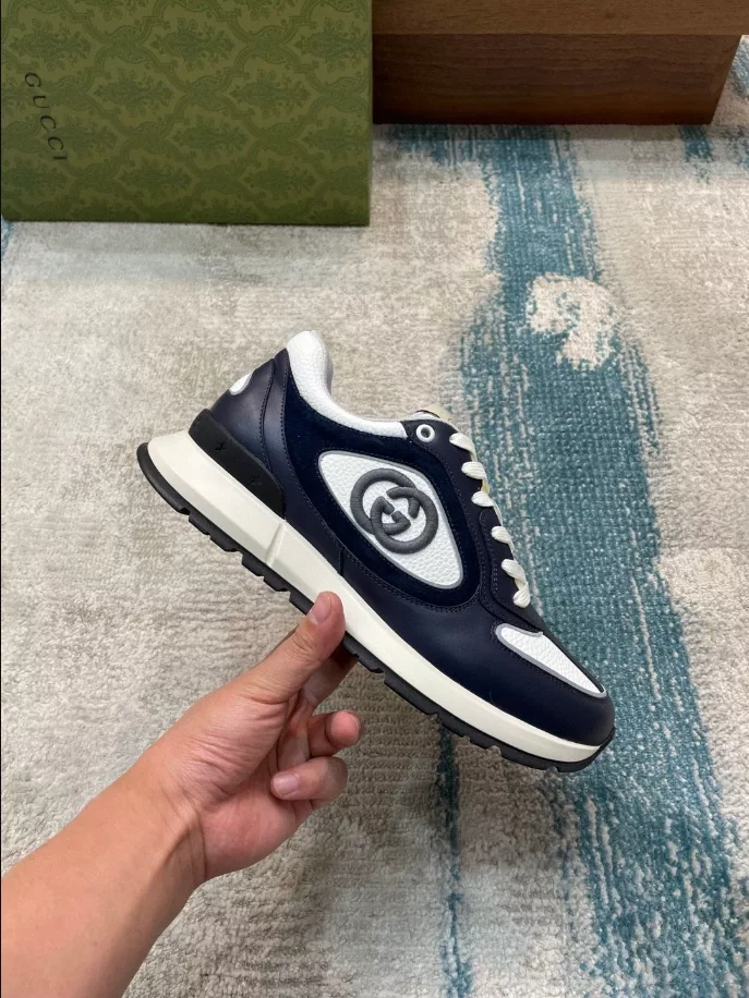 GUCCI MEN S LEATHER SNEAKER   GC200 - DEEPREPS