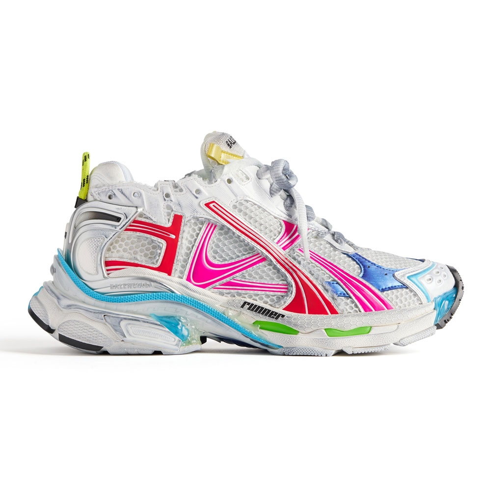 BALENCIAGA RUNNER SNEAKER IN MULTICOLORED   BB262 - DEEPREPS
