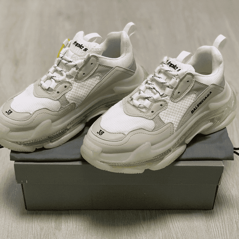 BALENCIAGA TRIPLE S CLEAR SOLE   BB42 - DEEPREPS