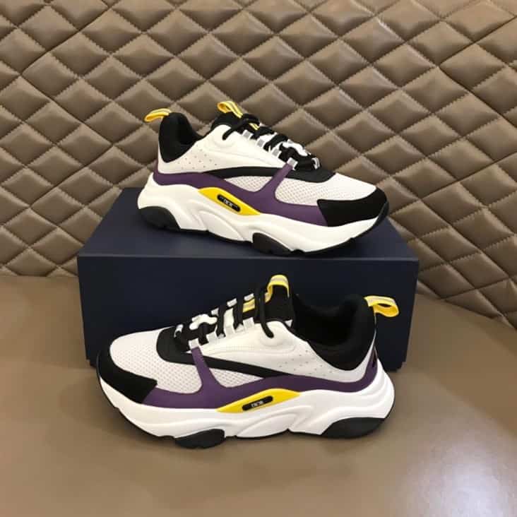 B22 SNEAKER TECHNICAL MESH WITH AND CALFSKIN   CD111 - DEEPREPS