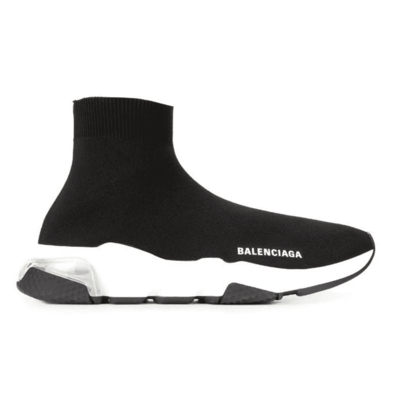 BALENCIAGA SPEED CLEAR SOLE SNEAKERS   BB43 - DEEPREPS