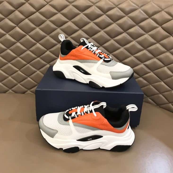 B22 SNEAKER TECHNICAL MESH WITH AND CALFSKIN   CD105 - DEEPREPS