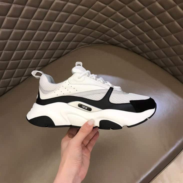 B22 SNEAKER TECHNICAL MESH WITH AND CALFSKIN   CD115 - DEEPREPS