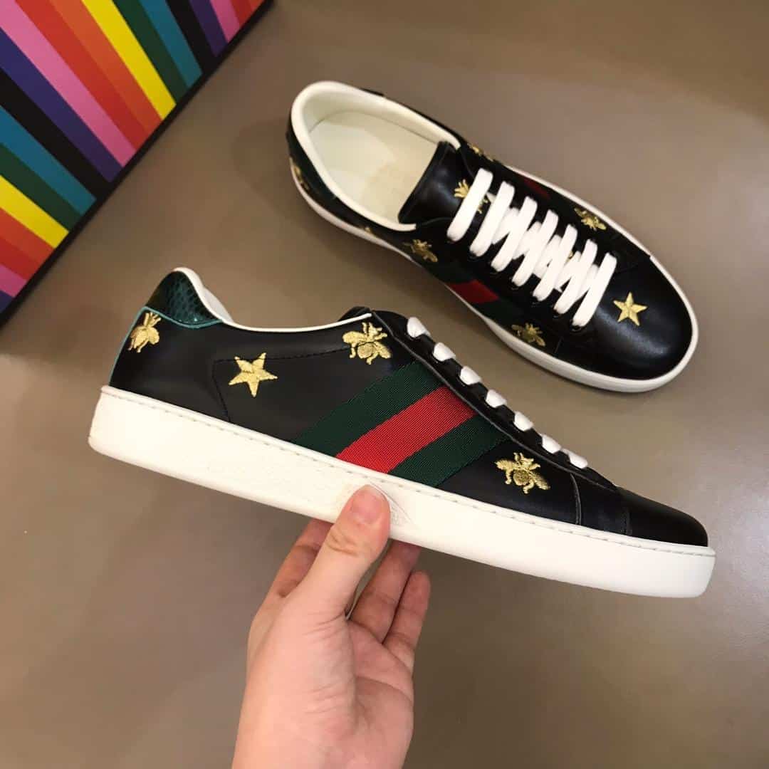 GUCCI ACE EMBROIDERED SNEAKER   GC13 - DEEPREPS