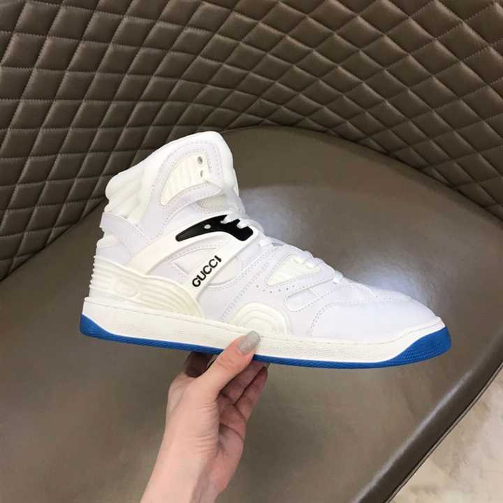 GUCCI BASKET SNEAKERS WHITE DEMETRA   GC066 - DEEPREPS