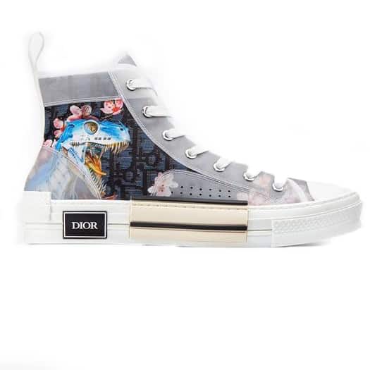 B23  HIGH-TOP DIOR AND SORAYAMA SNEAKER- CD11 - DEEPREPS