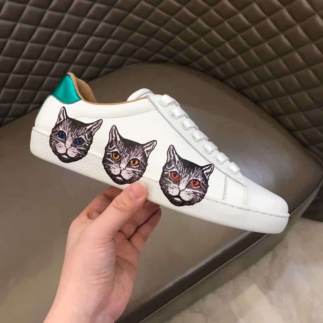 GUCCI ACE SNEAKER WITH MYSTIC CAT   GC33 - DEEPREPS