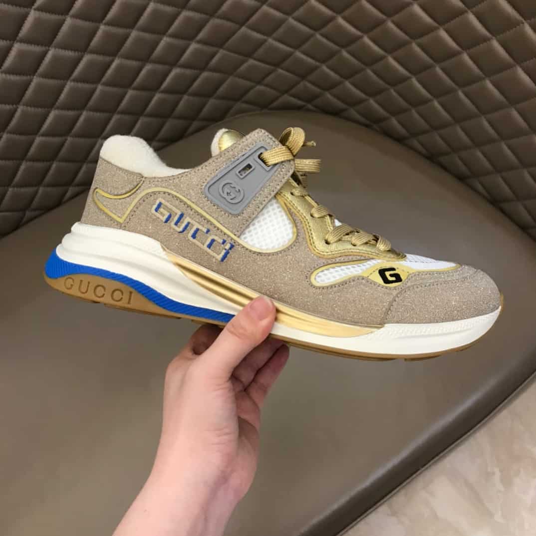 GUCCI ULTRAPACE LEATHER SNEAKERS   GC122 - DEEPREPS