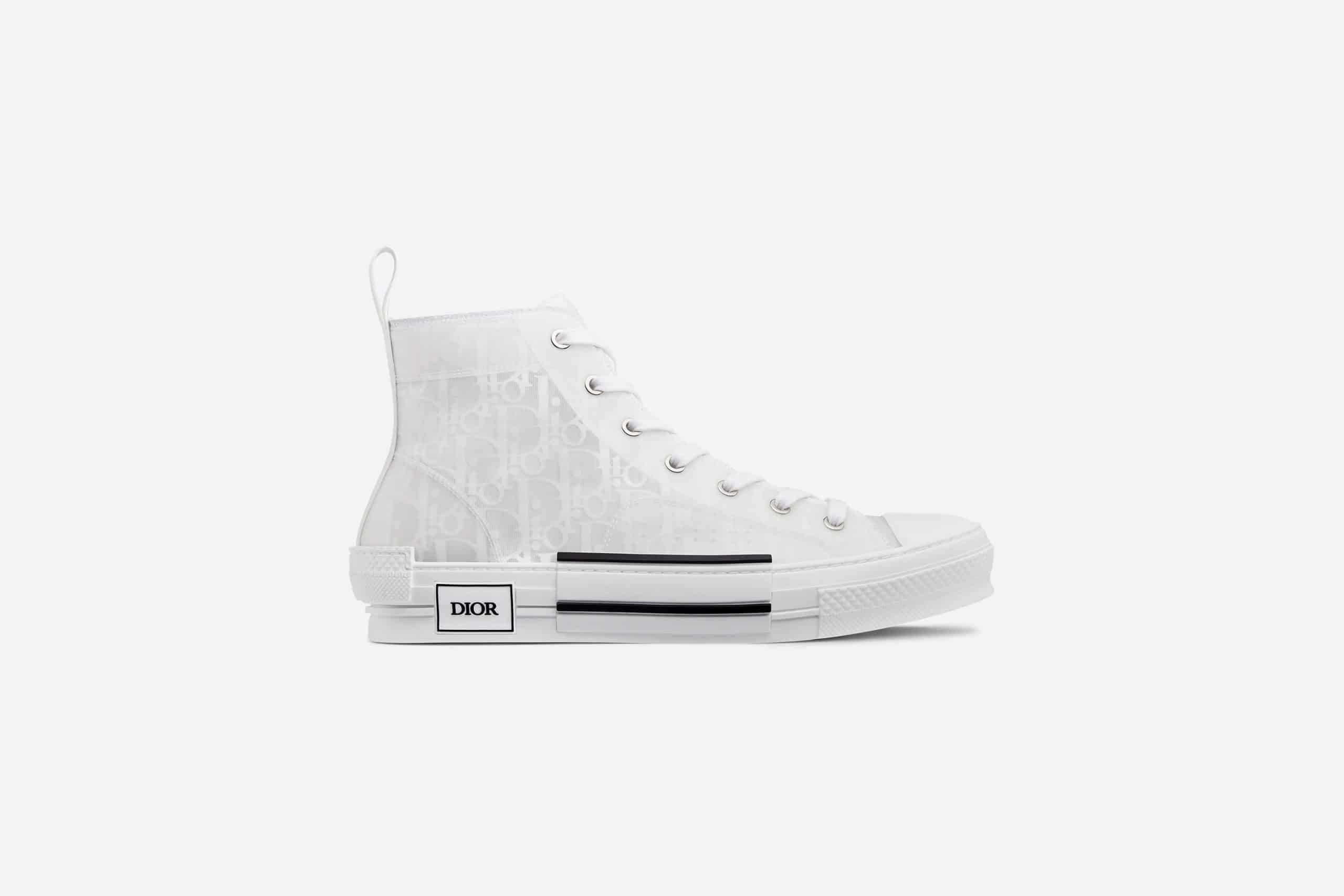 DIOR LIMITED EDITION  B23  HIGH-TOP DIOR OBLIQUE SNEAKER- CD15 - DEEPREPS