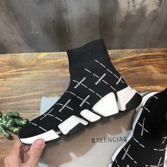 BALENCIAGA SPEED 2.0 LOGO-PRINT SNEAKERS   BB152 - DEEPREPS