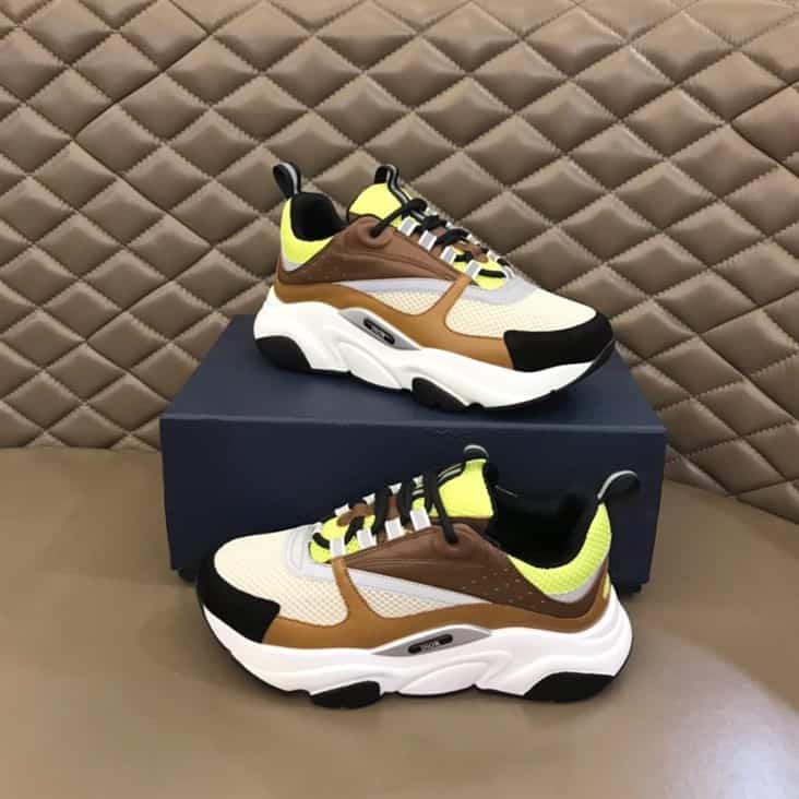 B22 SNEAKER TECHNICAL MESH WITH AND CALFSKIN   CD104 - DEEPREPS