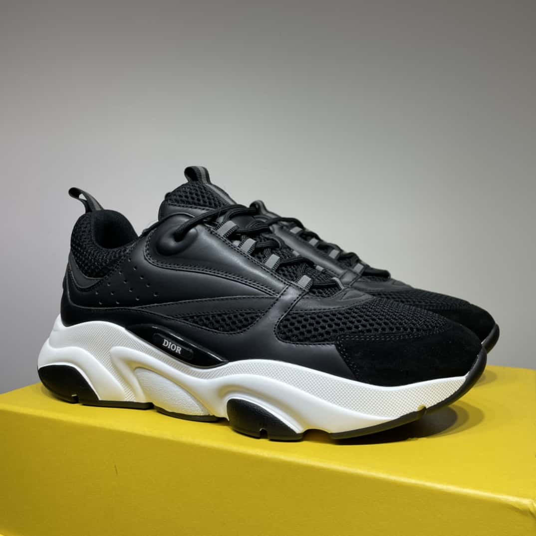 B22 SNEAKER TECHNICAL MESH WITH AND CALFSKIN   CD117 - DEEPREPS