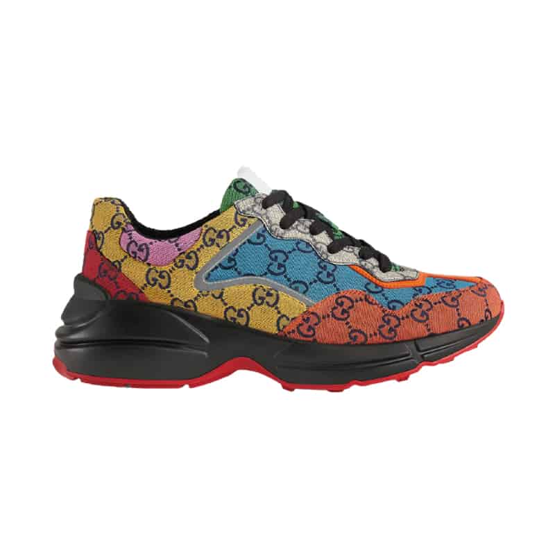 Men s Rhyton GG Multicolor sneaker   GC93 - DEEPREPS