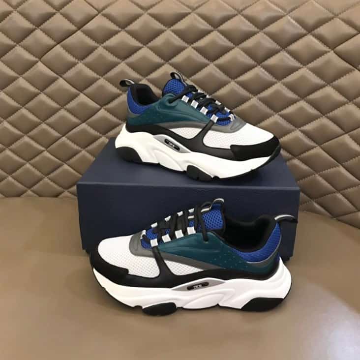 B22 SNEAKER TECHNICAL MESH WITH AND CALFSKIN   CD106 - DEEPREPS