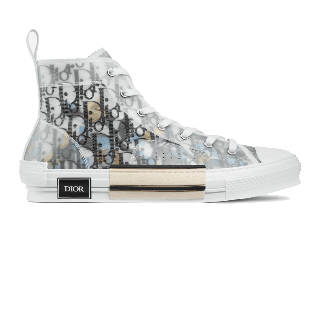 DIOR B23 HIGH TOP ALEX FOXTON OBLIQUE   CD35 - DEEPREPS