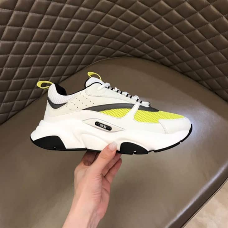 B22 SNEAKER TECHNICAL MESH WITH AND CALFSKIN   CD97 - DEEPREPS