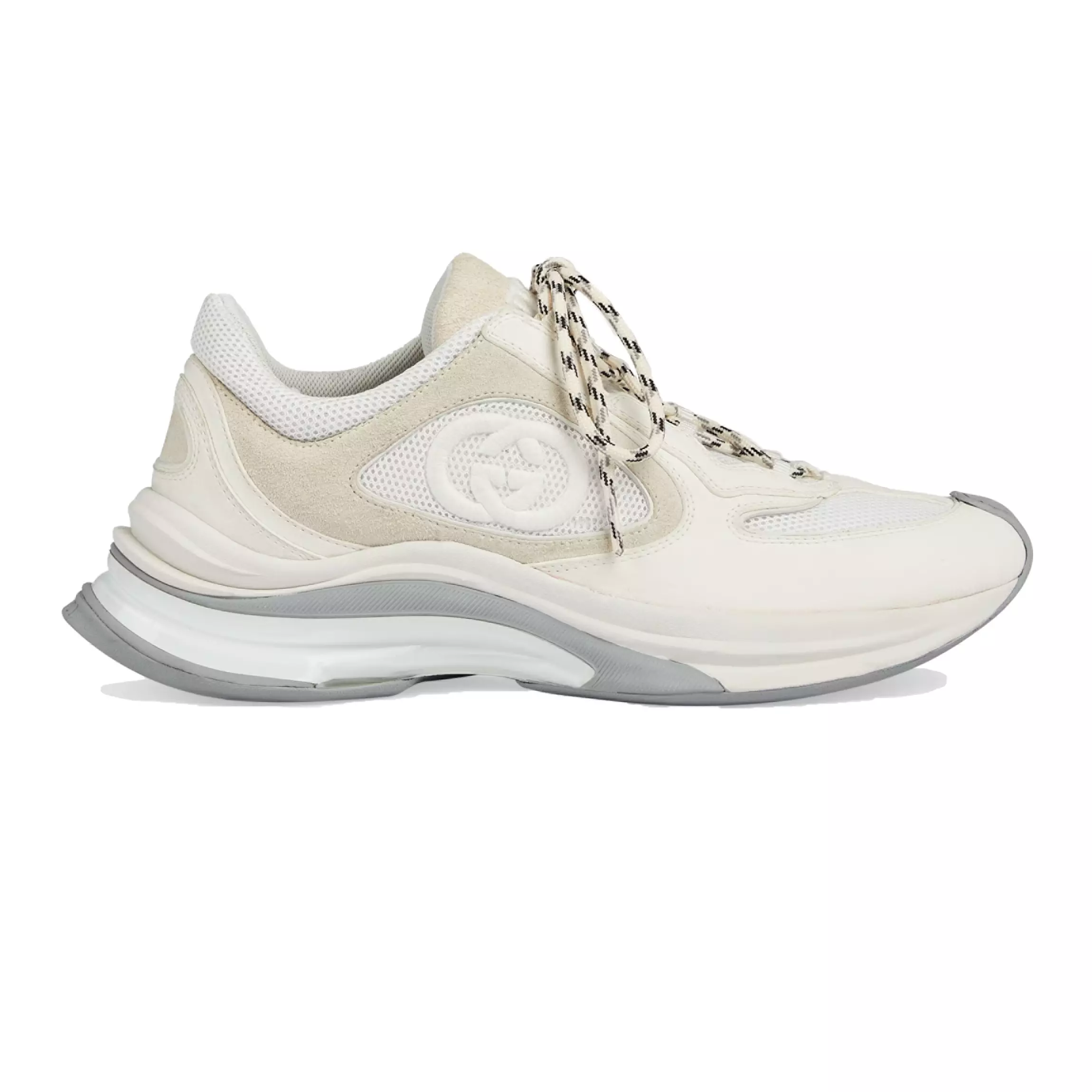 GUCCI RUN SNEAKERS IN WHITE – GC158 - DEEPREPS
