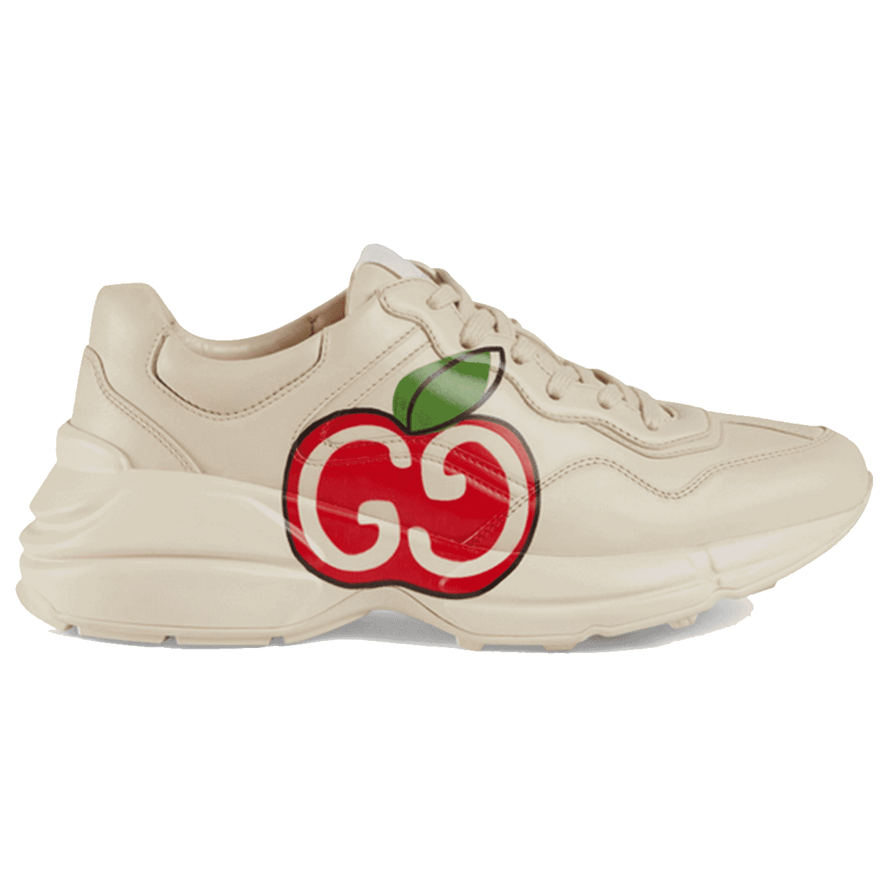 GUCCI RHYTON GG APPLE SNEAKER - DEEPREPS