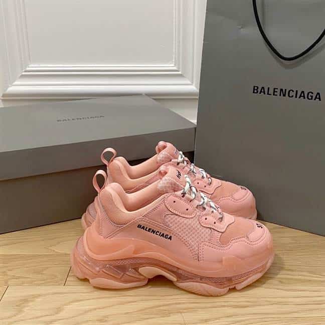 BALENCIAGA  TRIPLE S SNEAKER CLEAR SOLE   BB199 - DEEPREPS