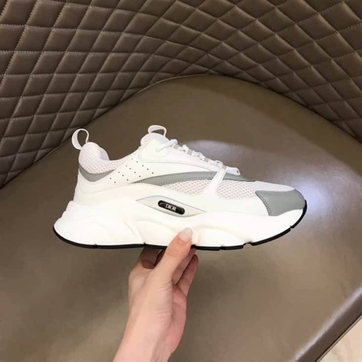 B22 SNEAKER TECHNICAL MESH WITH AND CALFSKIN   CD116 - DEEPREPS