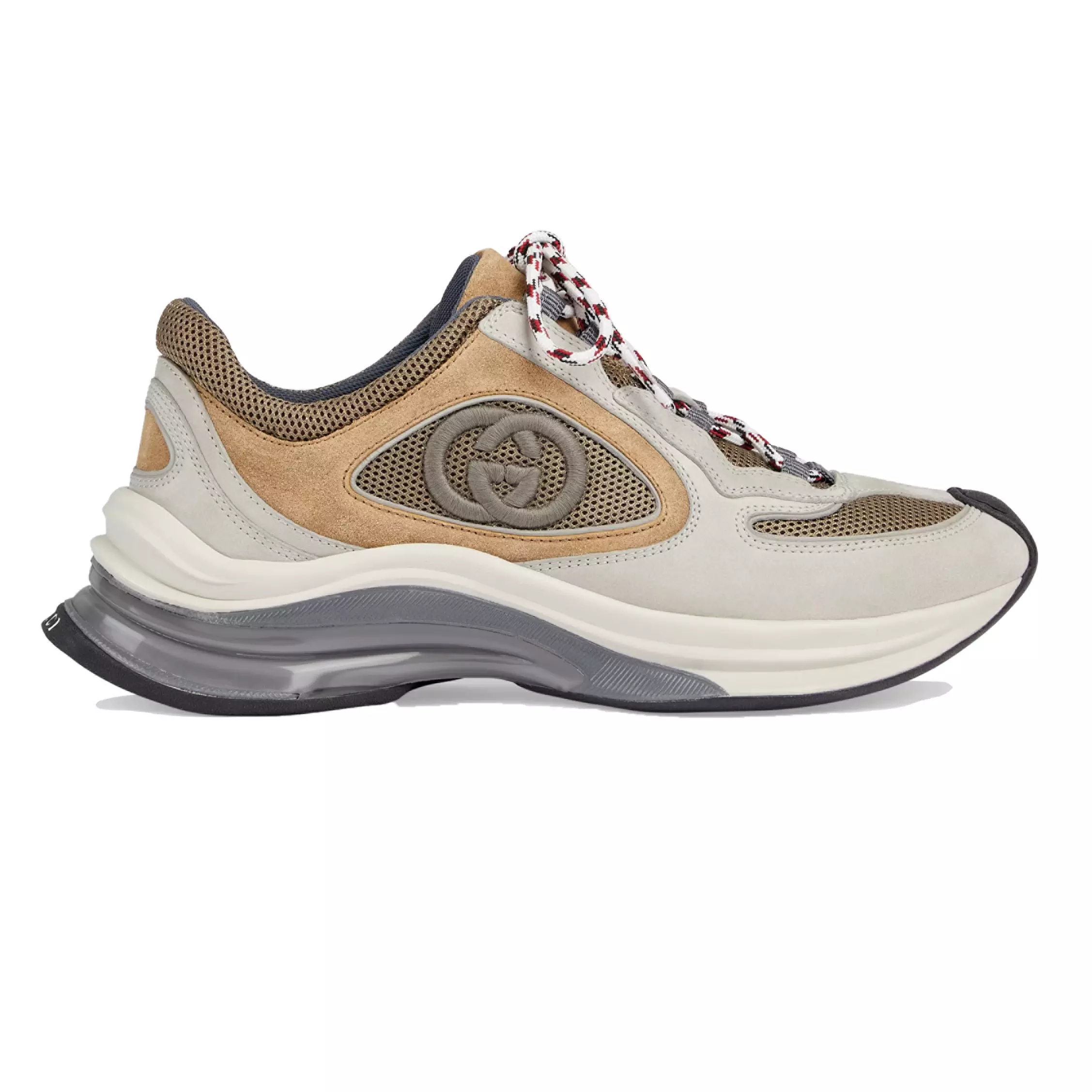 GUCCI RUN TRAINER SNEAKERS IN GREY – GC165 - DEEPREPS