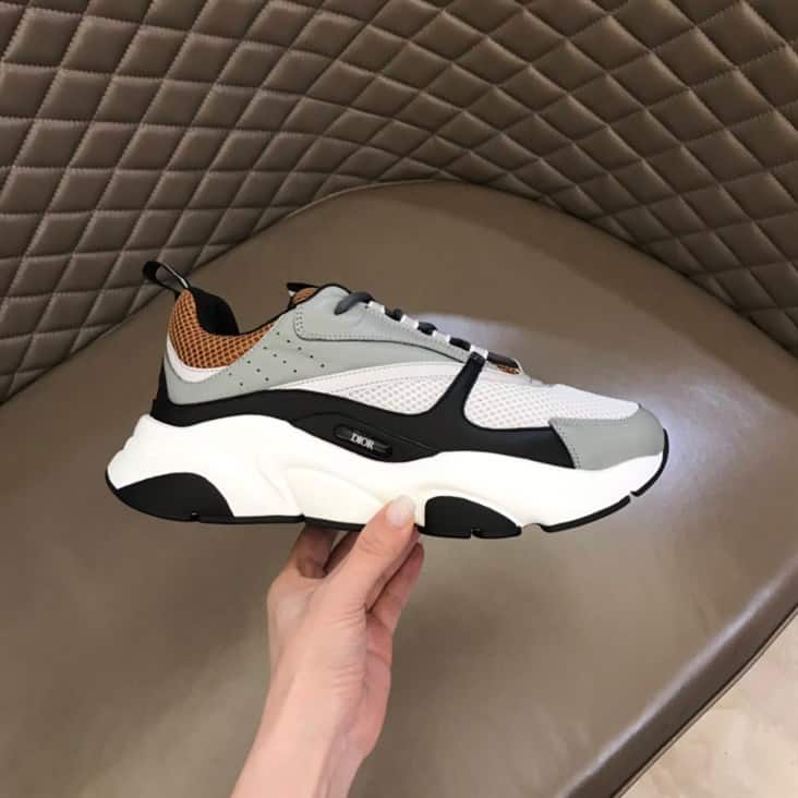 B22 SNEAKER TECHNICAL MESH WITH AND CALFSKIN   CD107 - DEEPREPS