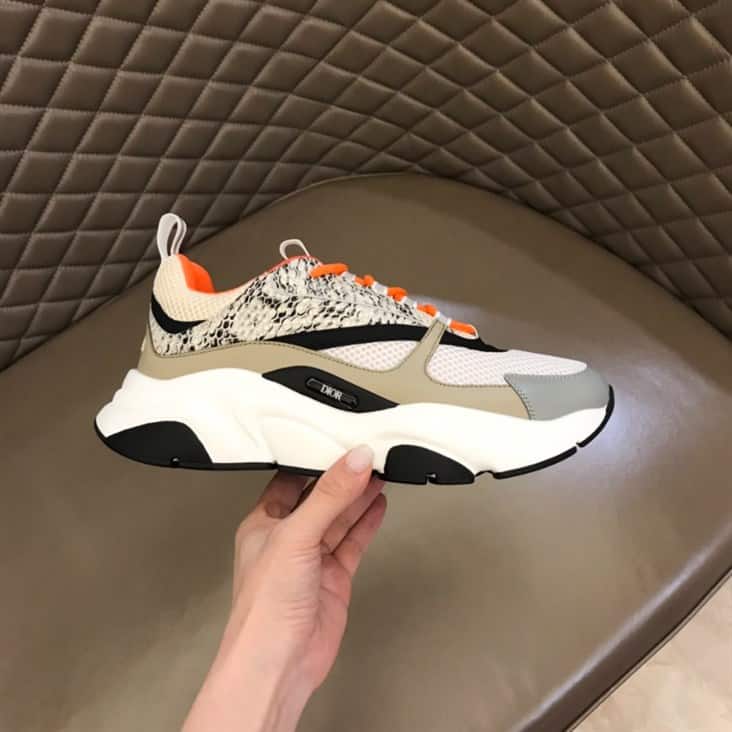 B22 SNEAKER TECHNICAL MESH WITH AND CALFSKIN   CD94 - DEEPREPS