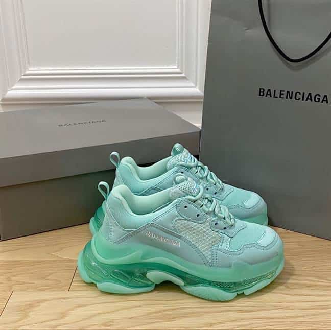 BALENCIAGA MEN S TRIPLE S SNEAKER CLEAR SOLE   BB187 - DEEPREPS