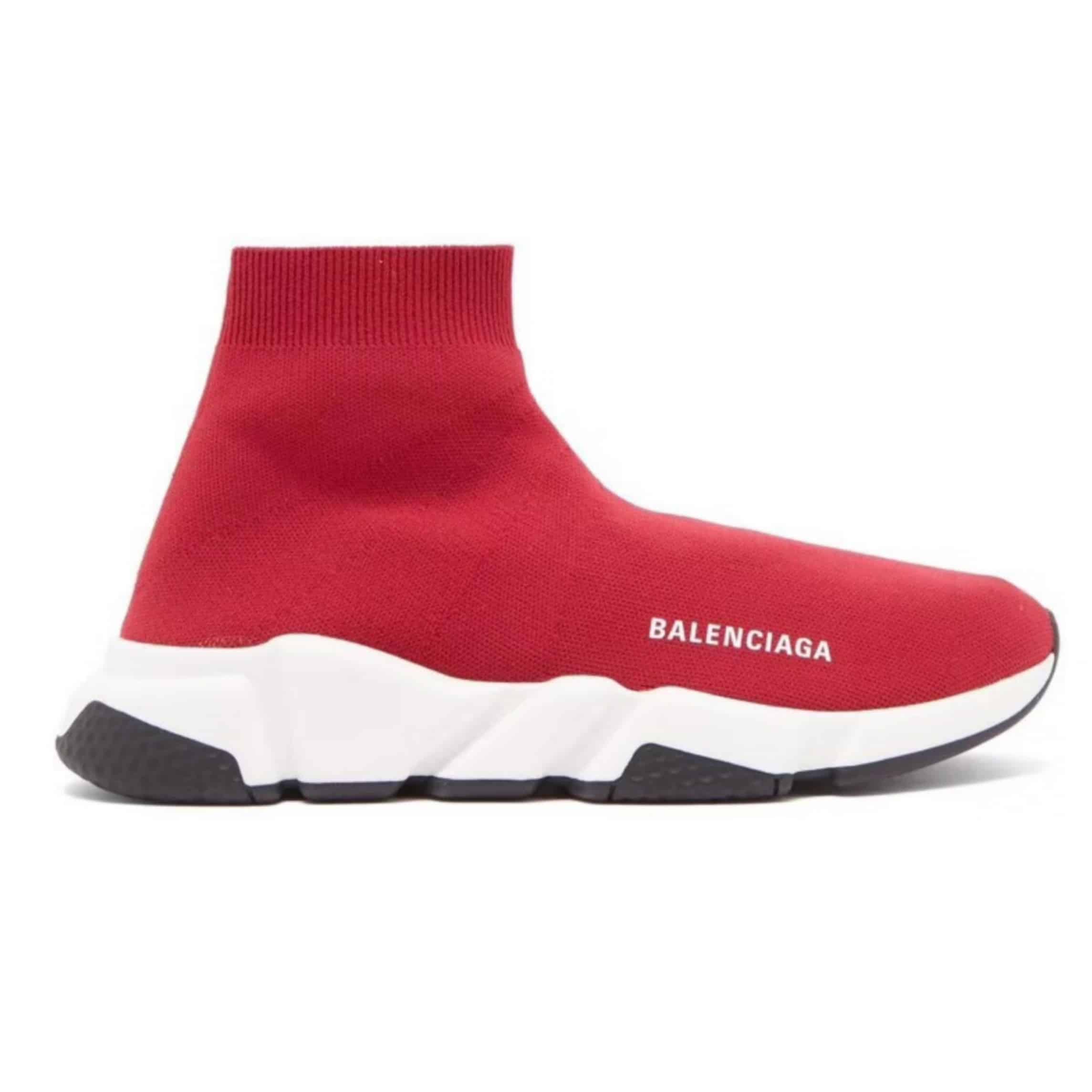 BALENCIAGA SPEED TRAINER RED   BB14 - DEEPREPS