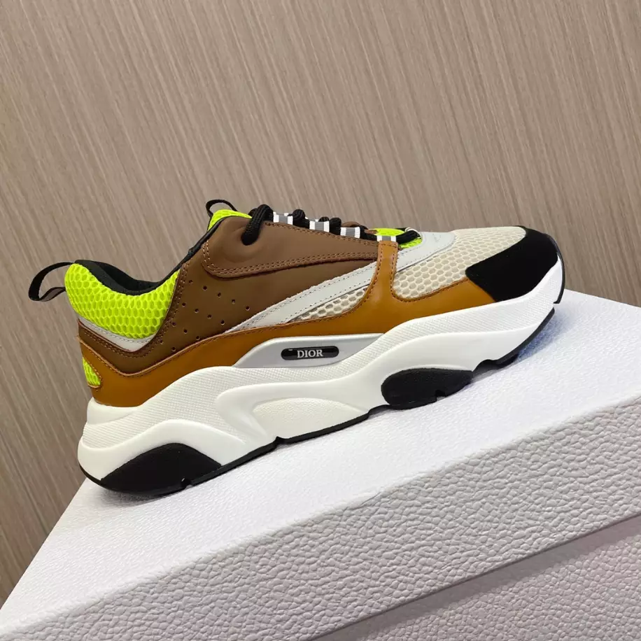 B22 SNEAKER TECHNICAL MESH WITH AND CALFSKIN – CD129 - DEEPREPS