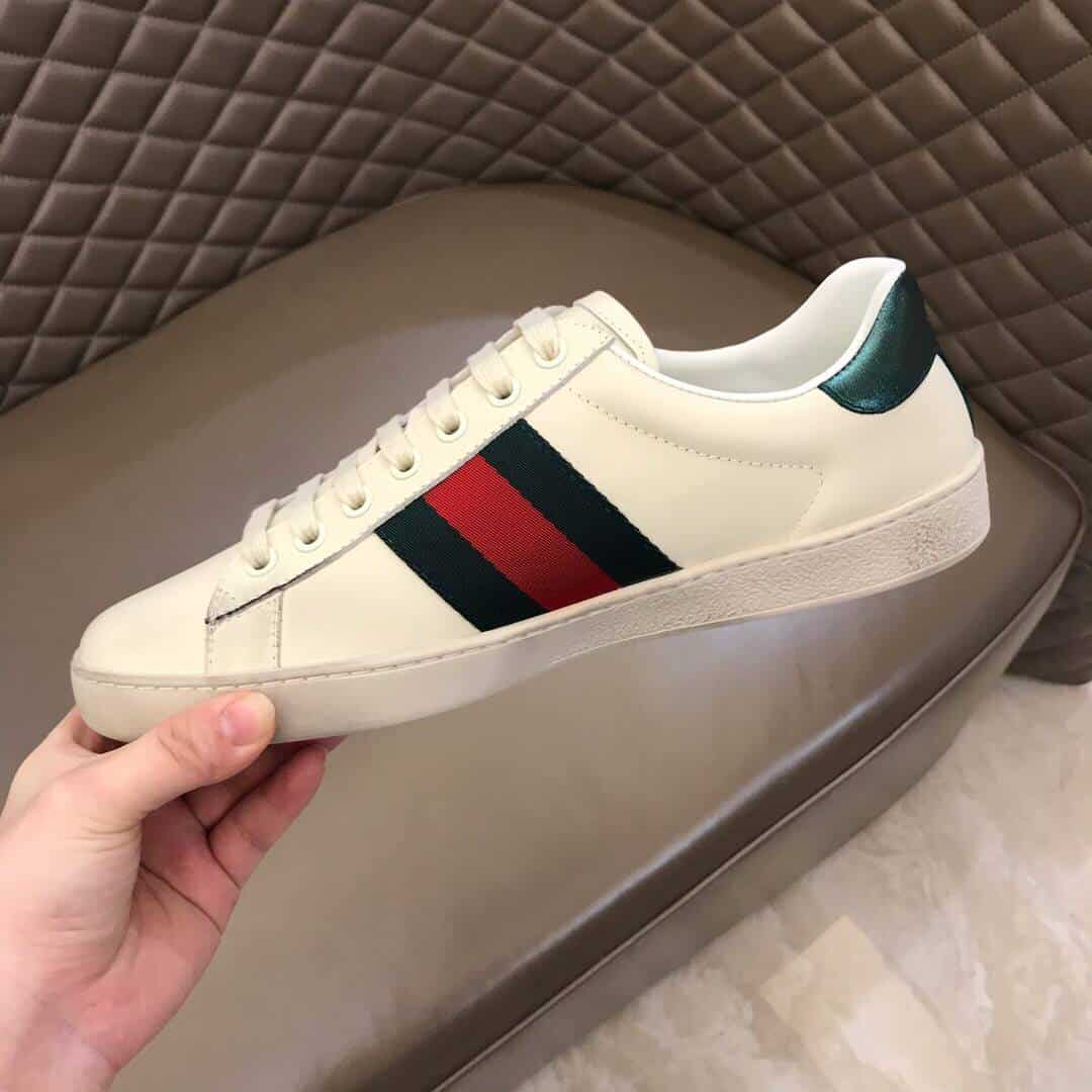 GUCCI ACE EMBROIDERED BEE SNEAKER   GC1 - DEEPREPS