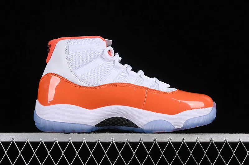 AIR JORDAN 11 RETRO WHITE/ORANGE - DEEPREPS