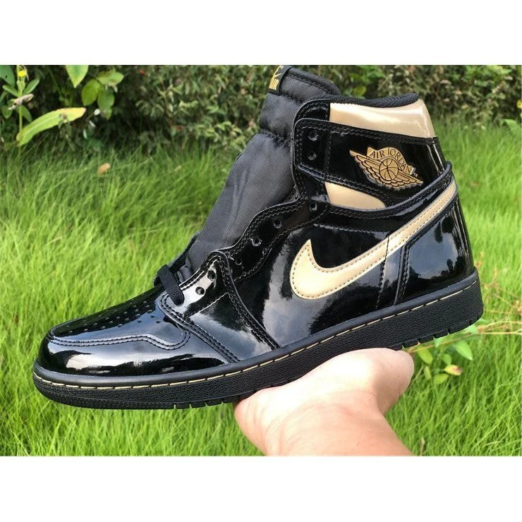 JORDAN 1 HIGH x BLACK METALLIC GOLD - DEEPREPS