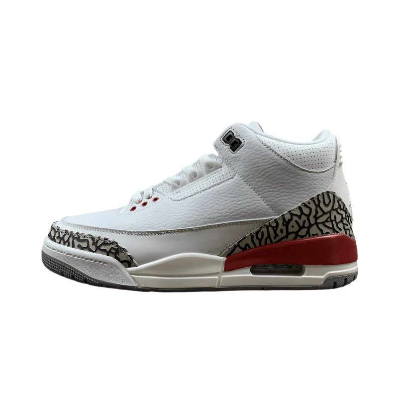 AIR JORDAN 3 RETRO HALL OF FAME WHITE/CEMENT GREY-BLACK-FIRE RED - DEEPREPS