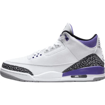JORDAN 3 x DARK IRIS - DEEPREPS