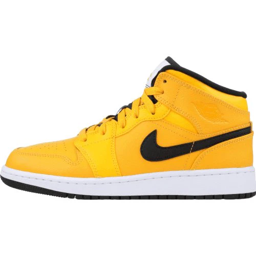 JORDAN 1 MID x UNIVERSITY GOLD BLACK - DEEPREPS